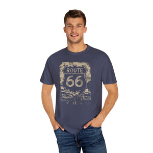 Route 66 USA Comfort Colors Unisex T-Shirt
