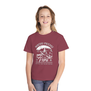 Machu Picchu Peru Comfort Colors Youth Kids T-Shirt