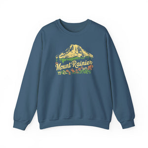 Mount Rainier Washington Gildan Unisex Crewneck Sweatshirt
