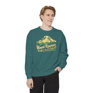 Mount Rainier Washington Comfort Colors Unisex Sweatshirt