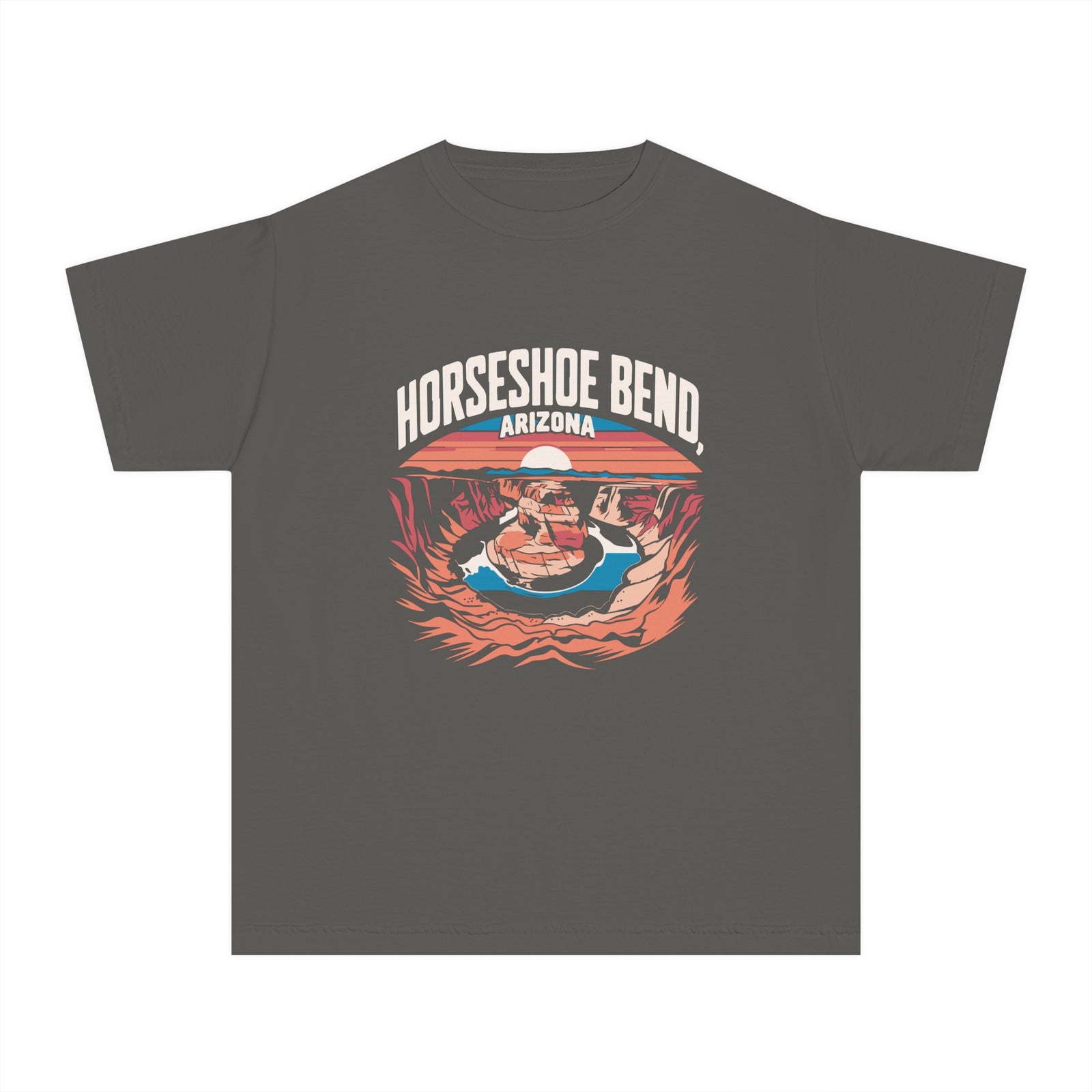 Horseshoe Bend Arizona Comfort Colors Youth Kids T-Shirt