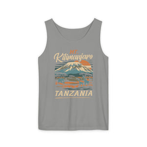 Mount Kilimanjaro Tanzania Comfort Colors Tank Top