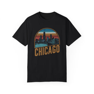 Chicago Skyline Illinois Comfort Colors Unisex T-Shirt