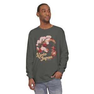 Kyoto Japan Comfort Colors Unisex Long Sleeve T-Shirt