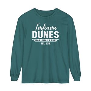 Indiana Dunes National Park Indiana Comfort Colors Unisex Long Sleeve T-Shirt