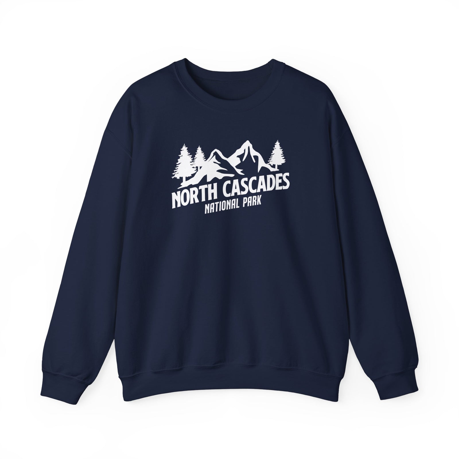 North Cascades National Park Washington Gildan Unisex Crewneck Sweatshirt