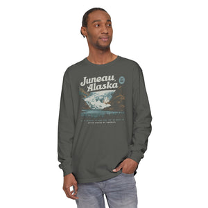 Juneau Alaska Comfort Colors Unisex Long Sleeve T-Shirt