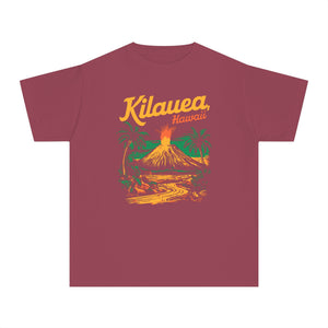 Kīlauea Hawaii Comfort Colors Youth Kids T-Shirt