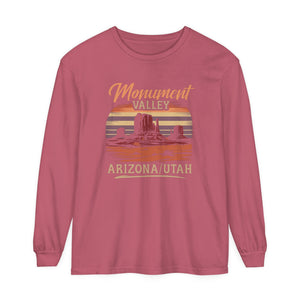 Monument Valley Arizona Utah Comfort Colors Unisex Long Sleeve T-Shirt