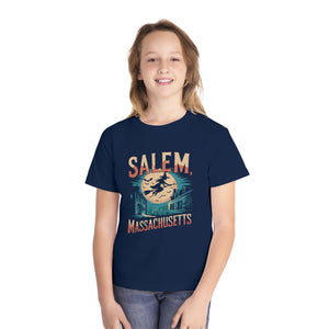 Salem Massachusetts Comfort Colors Youth Kids T-Shirt