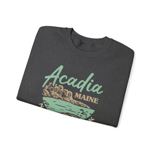 Acadia Maine Gildan Unisex Crewneck Sweatshirt
