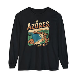 The Azores Portugal Comfort Colors Unisex Long Sleeve T-Shirt