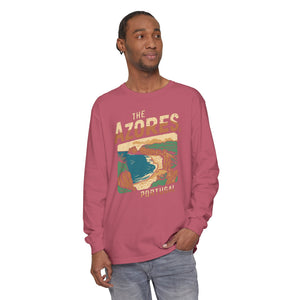 The Azores Portugal Comfort Colors Unisex Long Sleeve T-Shirt