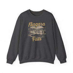 Niagara Falls New York Ontario Gildan Unisex Crewneck Sweatshirt