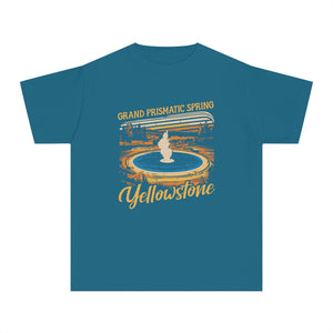 Grand Prismatic Spring Yellowstone Comfort Colors Youth Kids T-Shirt