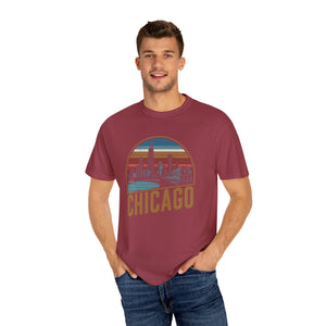 Chicago Skyline Illinois Comfort Colors Unisex T-Shirt