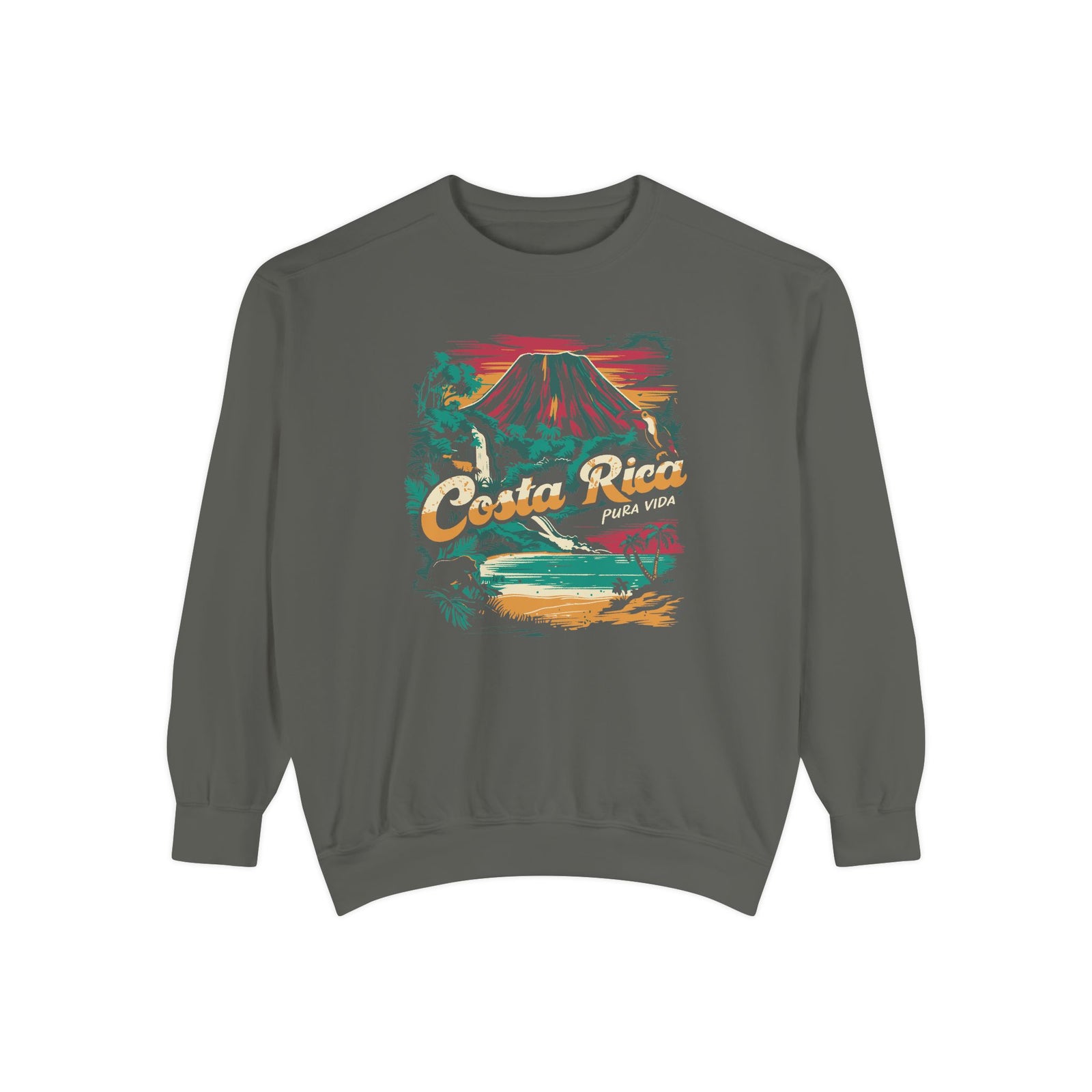 Costa Rica Comfort Colors Unisex Sweatshirt