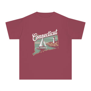 Connecticut Comfort Colors Youth Kids T-Shirt