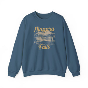 Niagara Falls New York Ontario Gildan Unisex Crewneck Sweatshirt