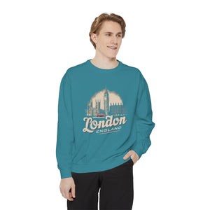 London United Kingdom Comfort Colors Unisex Sweatshirt
