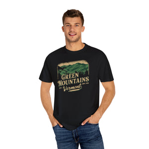 Green Mountains Vermont Comfort Colors Unisex T-Shirt