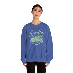 Acadia Maine Gildan Unisex Crewneck Sweatshirt