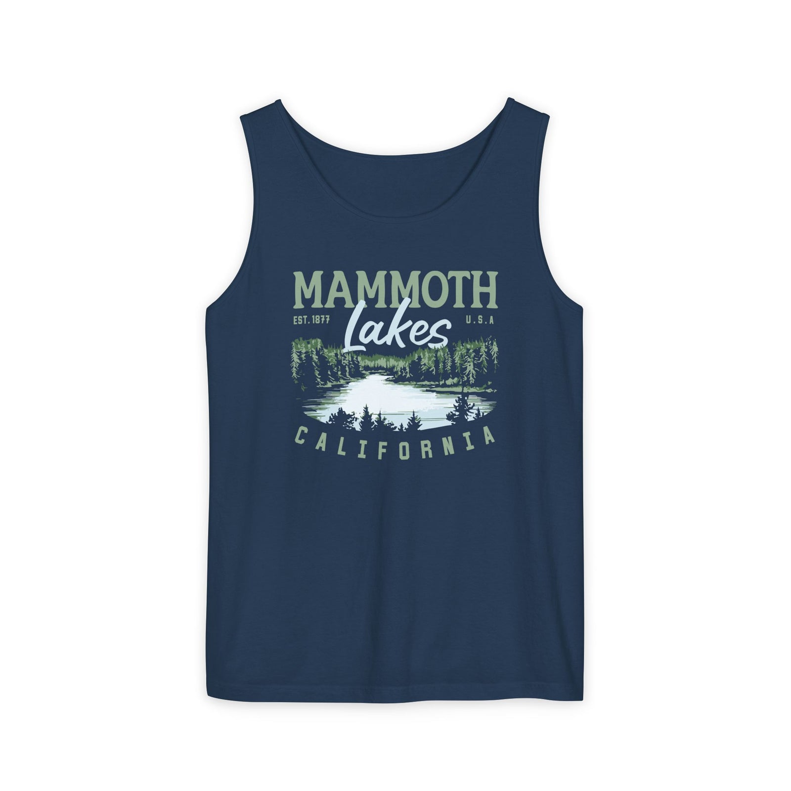 Mammoth Lakes California Comfort Colors Tank Top