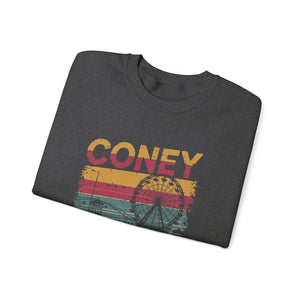 Coney Island New York Gildan Unisex Crewneck Sweatshirt