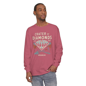 Crater of Diamonds State Park Arkansas Comfort Colors Unisex Long Sleeve T-Shirt