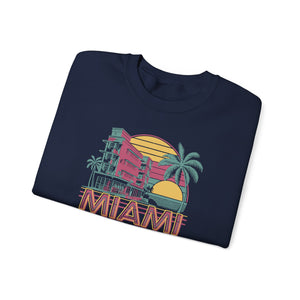 Miami Florida Gildan Unisex Crewneck Sweatshirt