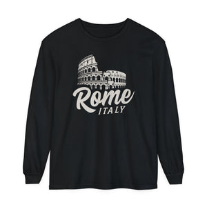 Rome Italy Comfort Colors Unisex Long Sleeve T-Shirt