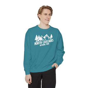 North Cascades National Park Washington Comfort Colors Unisex Sweatshirt