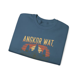 Angkor Wat Cambodia Gildan Unisex Crewneck Sweatshirt