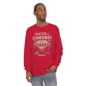 Crater of Diamonds State Park Arkansas Comfort Colors Unisex Long Sleeve T-Shirt