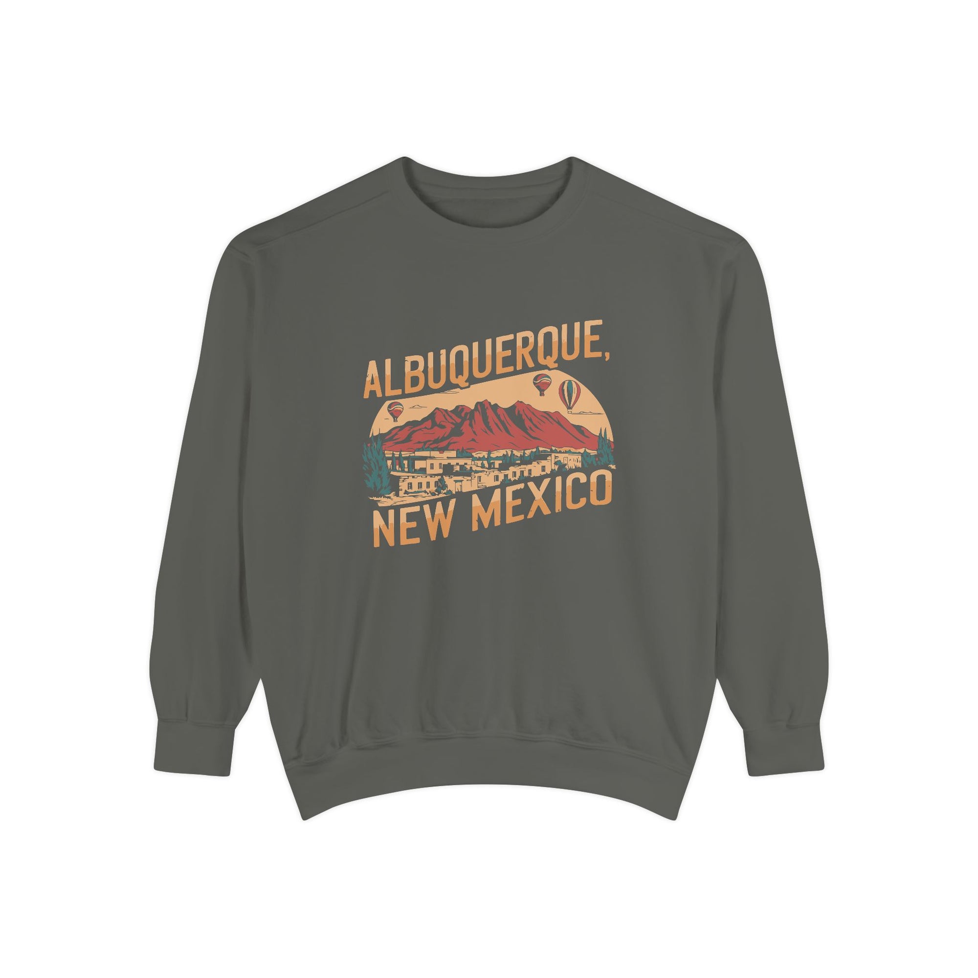 Albuquerque Hot Air Balloon Festival New Mexico Comfort Colors Unisex Sweatshirt