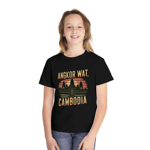 Angkor Wat Cambodia Comfort Colors Youth Kids T-Shirt