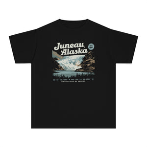Juneau Alaska Comfort Colors Youth Kids T-Shirt