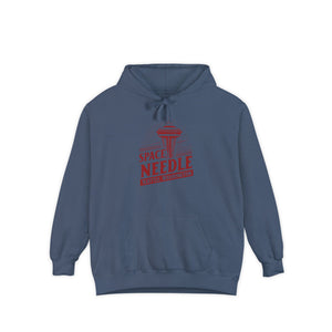 Space Needle Seattle Washington Comfort Colors Unisex Hoodie