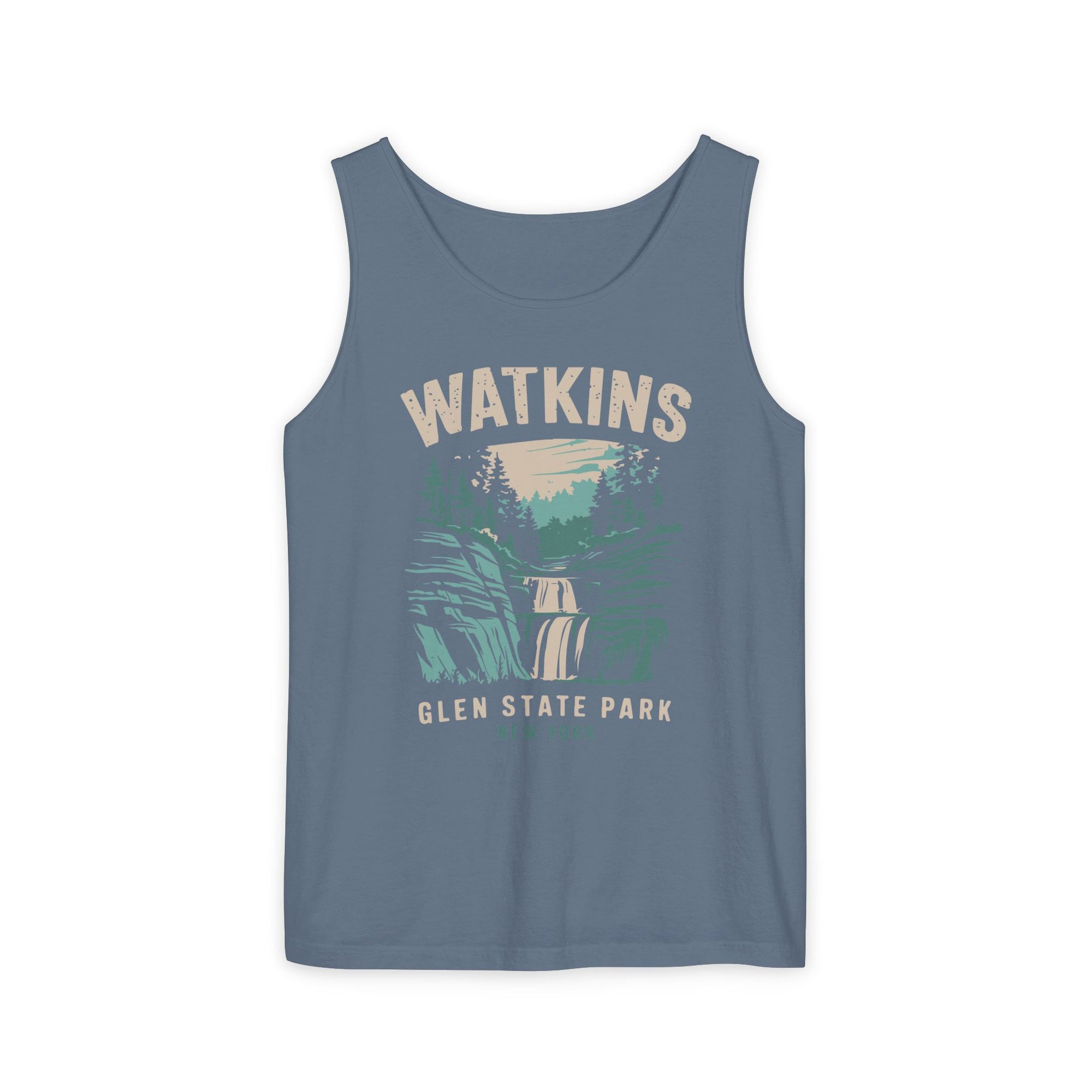 Watkins Glen State Park New York Comfort Colors Tank Top