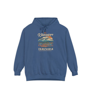 Mount Kilimanjaro Tanzania Comfort Colors Unisex Hoodie