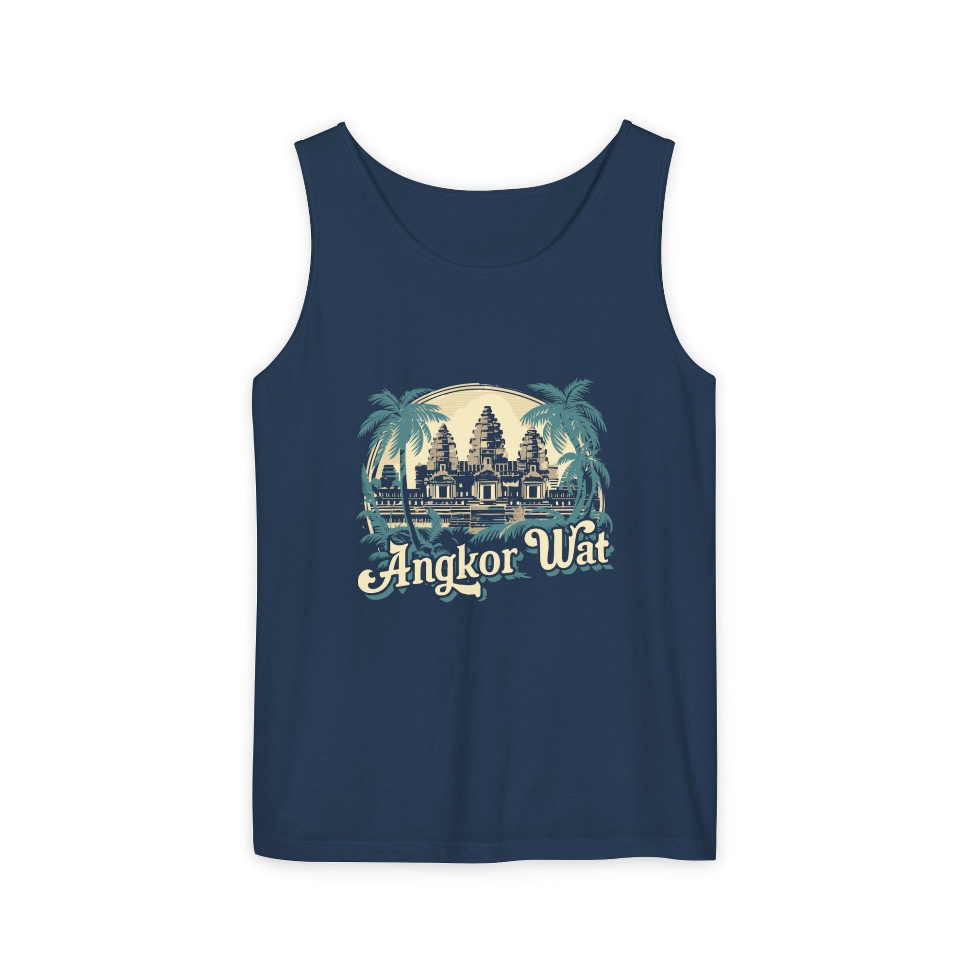 Angkor Wat Cambodia Comfort Colors Tank Top