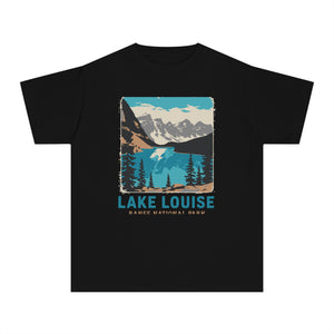 Lake Louise Banff National Park Alberta Comfort Colors Youth Kids T-Shirt