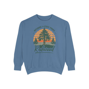Redwood National Park California Comfort Colors Unisex Sweatshirt