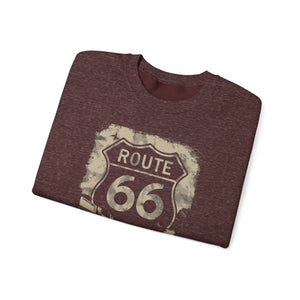 Route 66 USA Gildan Unisex Crewneck Sweatshirt