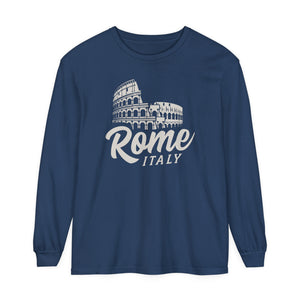 Rome Italy Comfort Colors Unisex Long Sleeve T-Shirt