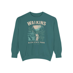 Watkins Glen State Park New York Comfort Colors Unisex Sweatshirt