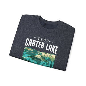 Crater Lake National Park Oregon Gildan Unisex Crewneck Sweatshirt