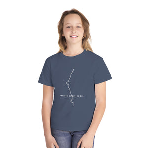 Pacific Crest Trail Comfort Colors Youth Kids T-Shirt