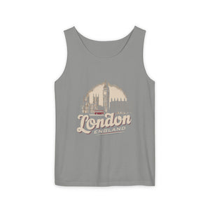 London United Kingdom Comfort Colors Tank Top