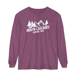 North Cascades National Park Washington Comfort Colors Unisex Long Sleeve T-Shirt